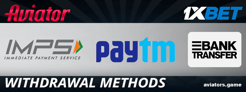 How to withdraw your winnings from 1xBet Aviator in India