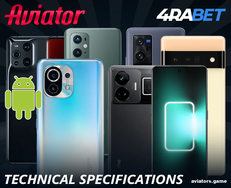 Minimum System Specs for 4rabet Aviator India (Android)