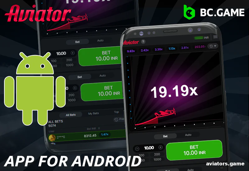 Android Version of Aviator BC.Game IN