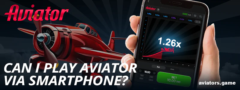 Playing Aviator on Mobile in India