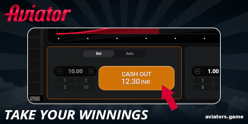Secure your profits in the Aviator game