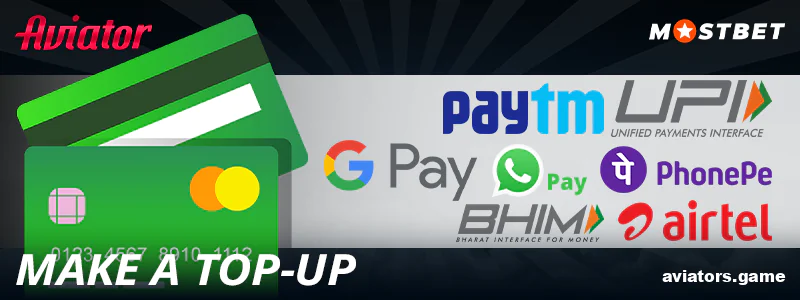 How Indian players can fund their Mostbet Aviator accounts
