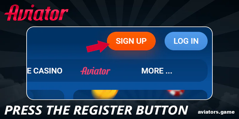 Click the registration button to begin your Mostbet Aviator journey.