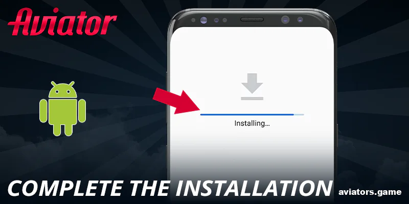 Complete the app installation process