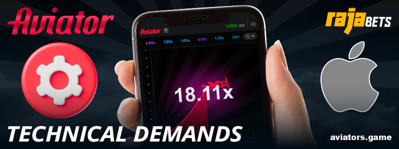 iOS System Requirements for Rajabets Aviator India