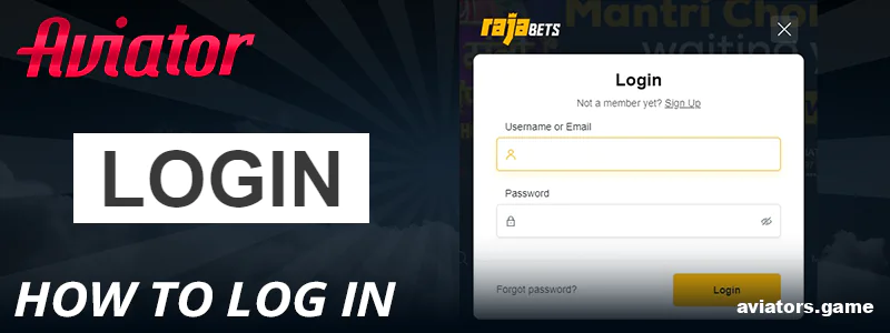 Guide to Accessing Your Rajabets Aviator Account in India