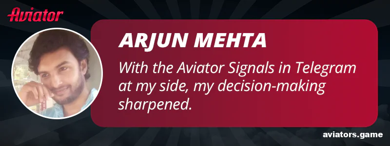 An Indian player's feedback on betting accuracy in Aviator
