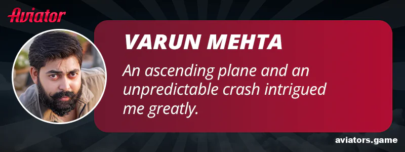 An Indian player's feedback on the Aviator app's usability