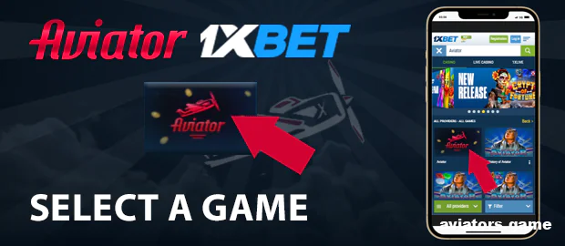 Access the Aviator game by logging into your 1xbet app account