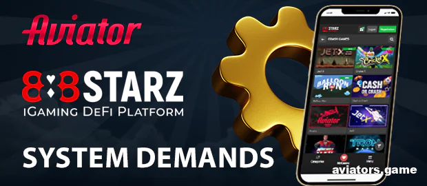 System Specifications for 888starz Aviator