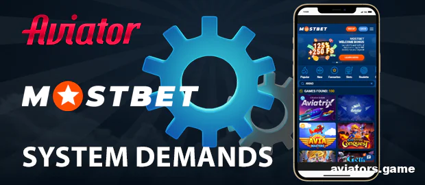 Hardware and Software Specs for Mostbet Aviator