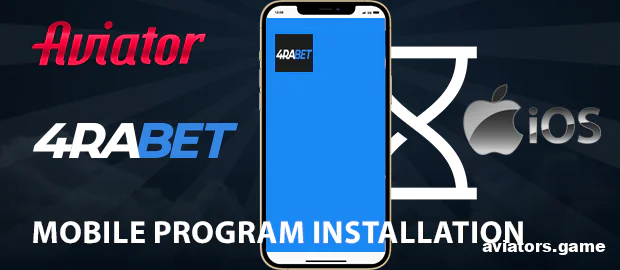 Setting Up 4rabet on iOS to Play Aviator