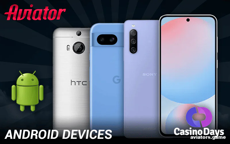 Which Android devices can run the Casino Days app?
