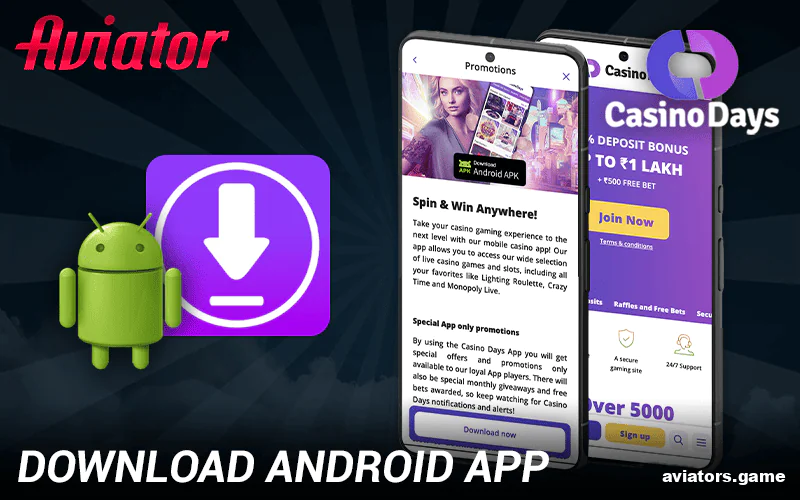 Step-by-step guide for downloading Casino Days on Android devices
