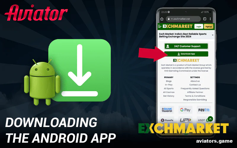 Step-by-step guide to installing the Exchmarket app on Android devices