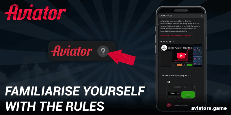Reviewing the gameplay instructions for Aviator within the Indibet app