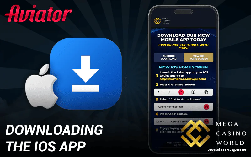 Guide to installing the Mega Casino World Aviator app on Apple devices