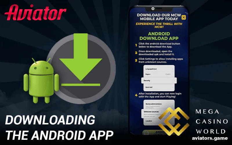 Guide to getting the Mega Casino World app on Android devices