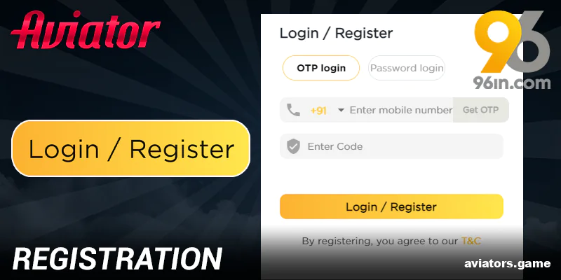 How to Set Up Your 96in Aviator India Account