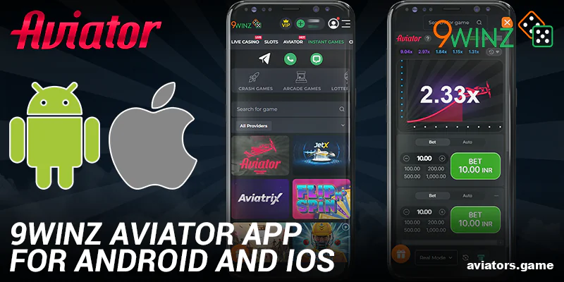 9winz Aviator Mobile App: Available for iOS and Android