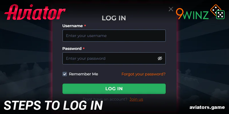 How to Access Your 9winz Aviator India Account