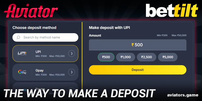 Adding money to your Bettilt Aviator account is a breeze. Just follow these steps: