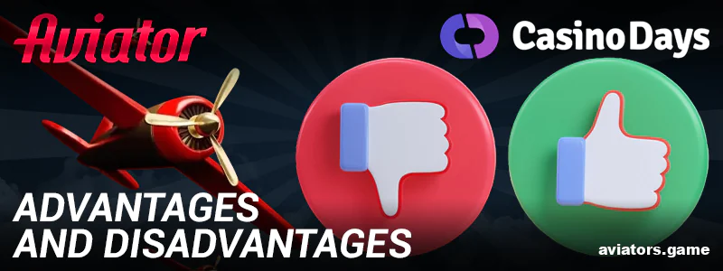 A Look at the Pros and Cons of Casino Days Aviator for Indian Players