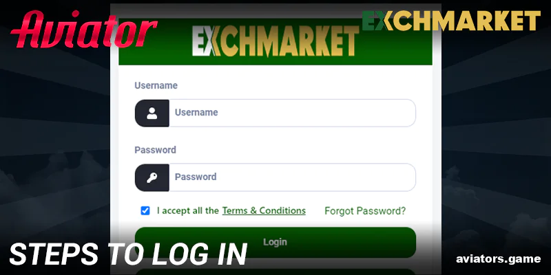 How to Access Your Exchmarket Aviator India Account
