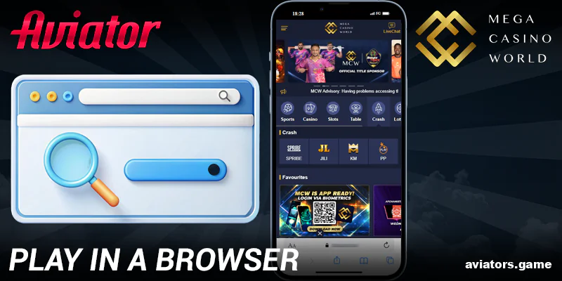 Using the Browser-Based Version of Aviator in India
