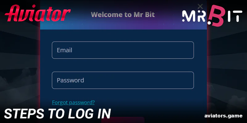 How to Log In to Your Mr Bit Aviator India Profile