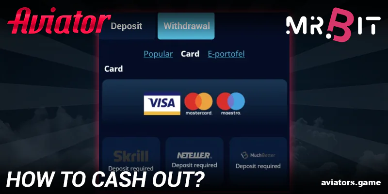 Withdrawal Guide for Mr Bit Aviator Users in India