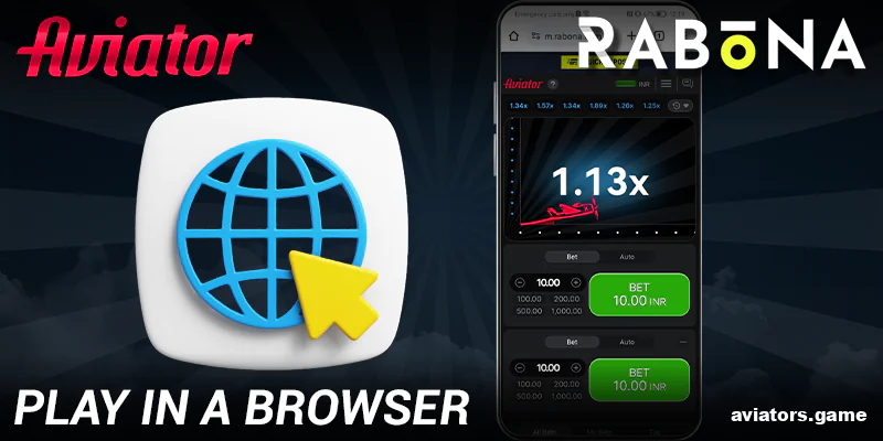 Using the Browser Version of Rabona Aviator in India