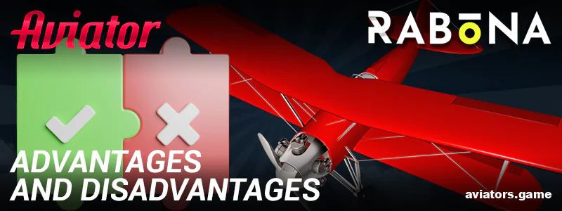 A detailed look at the pros and cons of Rabona Aviator for players in India