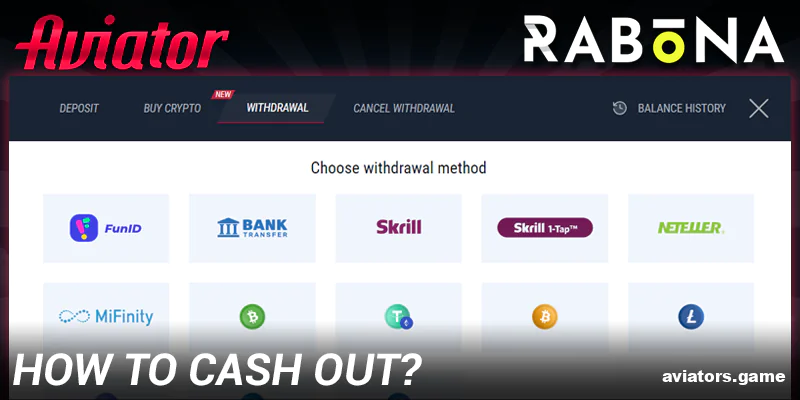 Withdrawal Process for Indian Players at Rabona Aviator