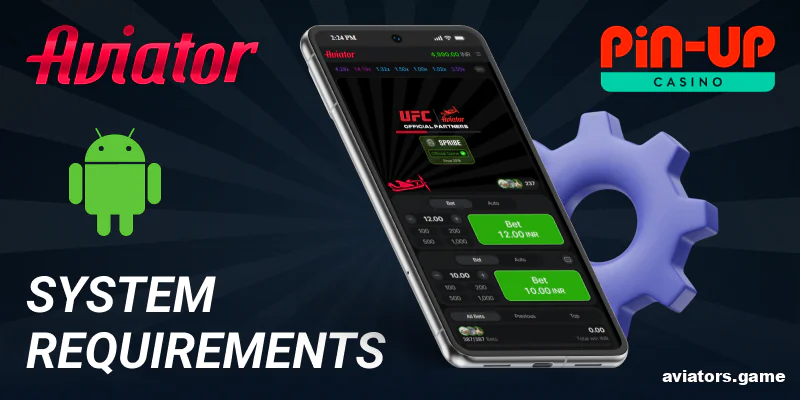 Technical Specifications for Pin Up Aviator on Android
