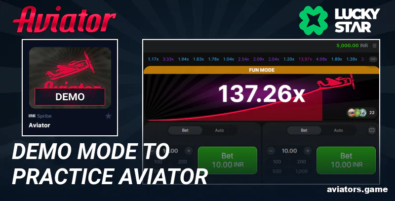 Exploring the Lucky Star Aviator demo for players in India