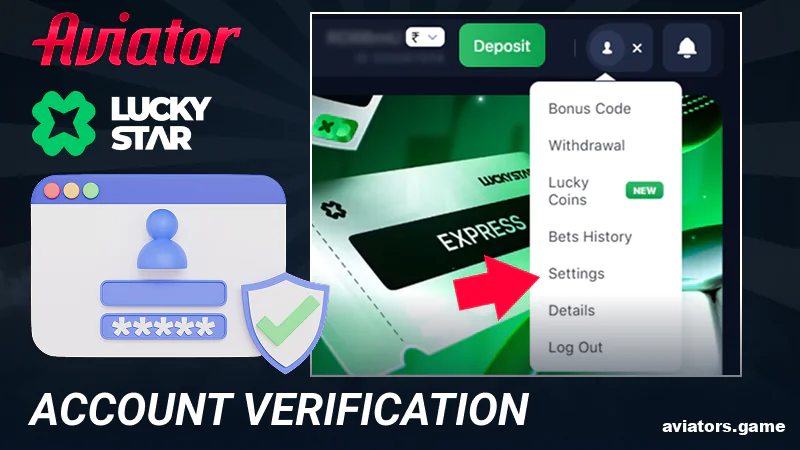 Verifying Your Lucky Star Aviator Account in India